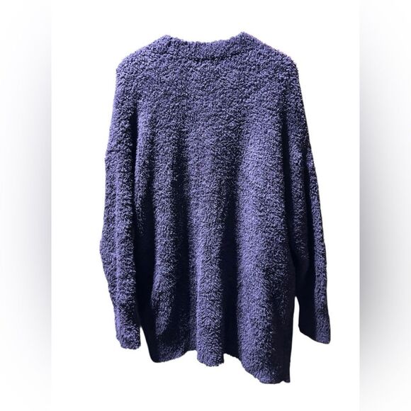 BAREFOOT DREAMS | cozychic cardigan L/XL blanket wrap - Picture 2 of 3